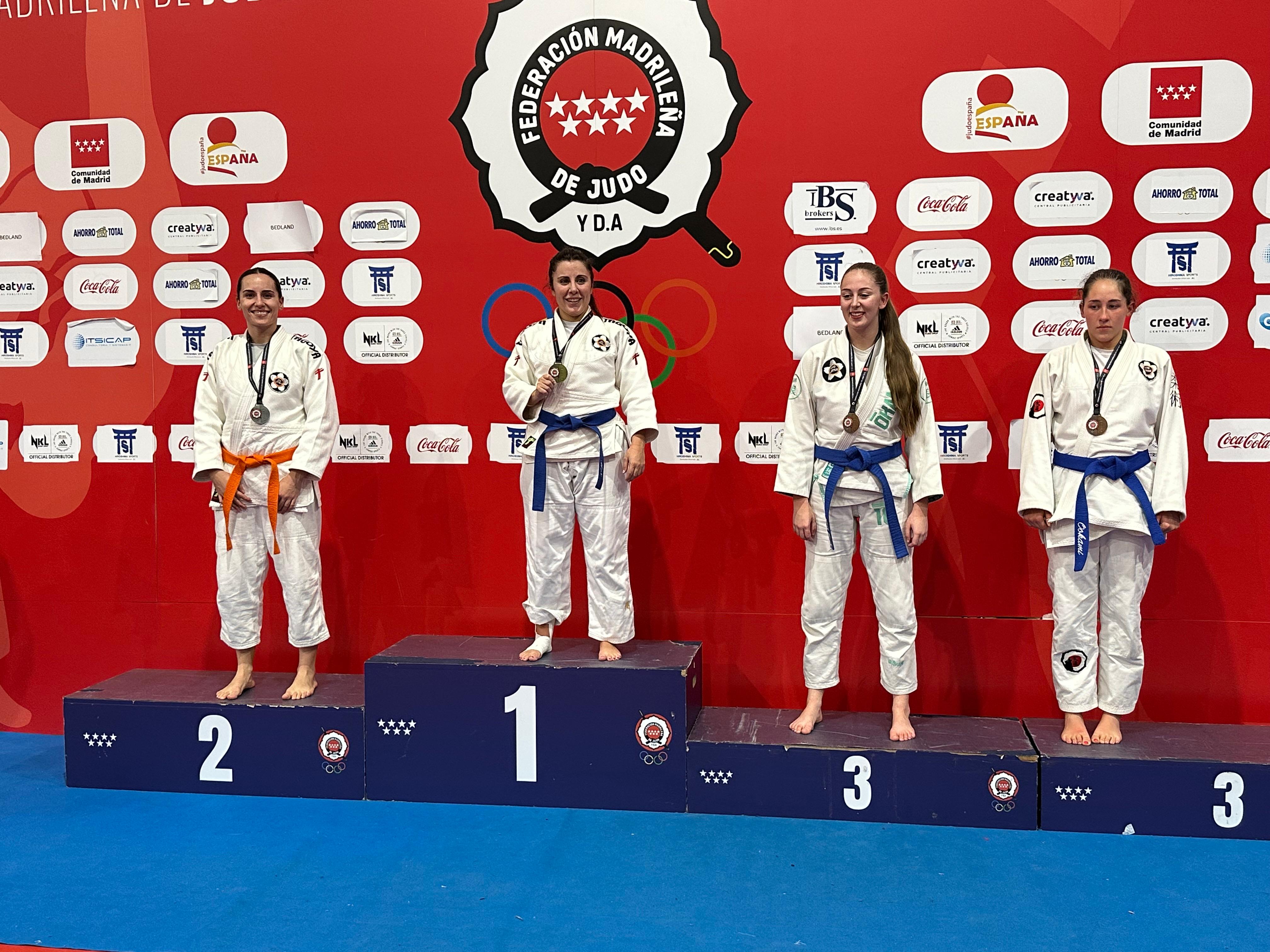 7 medallas en el Open Nacional de Jiu-Jitsu. Madrid 16-11-25. Resultados